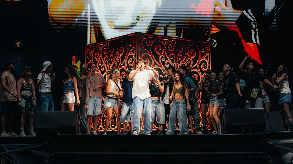 Paulo Londra arrasó Lollapalooza ante 100.000 personas con un show demoledor