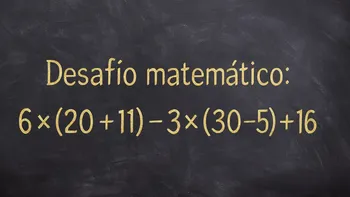 Desafío Matemático: este desafío desafía tu primer impulso