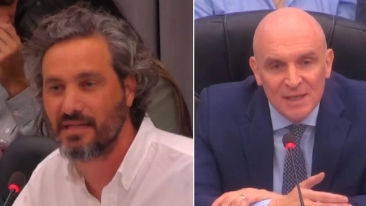 Alta tensión entre Santiago Cafiero y José Luis Espert: Vos no me vas a venir a decir...