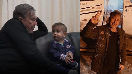 Conmovedor encuentro entre Montaner y Brunito