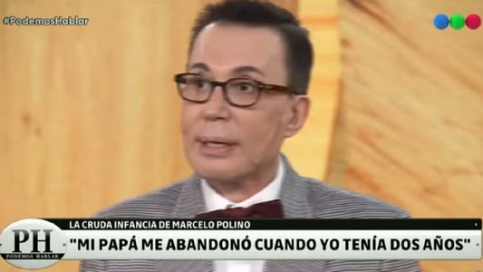 Marcelo Polino y la difícil relación con su padre: Se fue cuando tenía dos años, nunca lo conocí