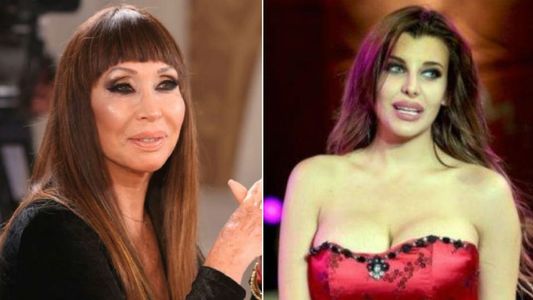 Catarata de tuits de Moria Casán contra Charlotte Caniggia y la versión de embarazo