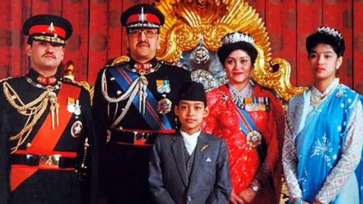 La familia real de Nepal