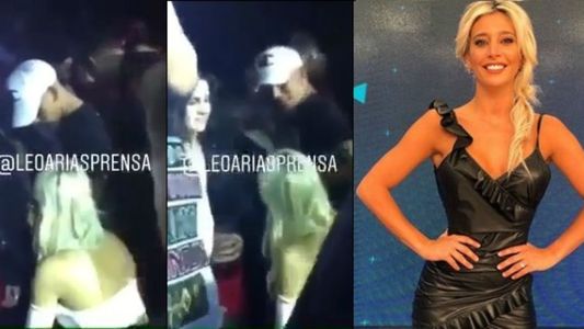 Las imágenes del encuentro de Sol Pérez y Ricardo Centurión en el boliche