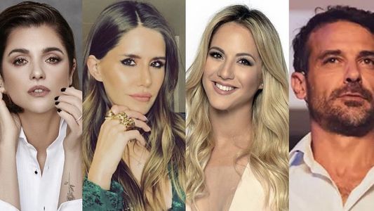 Araceli González, Mica Tinelli, Flor Vigna y Pedro Alfonso, juntos y solidarios