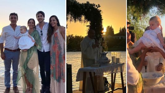 Pampita y Roberto García Moritán bautizaron a Ana