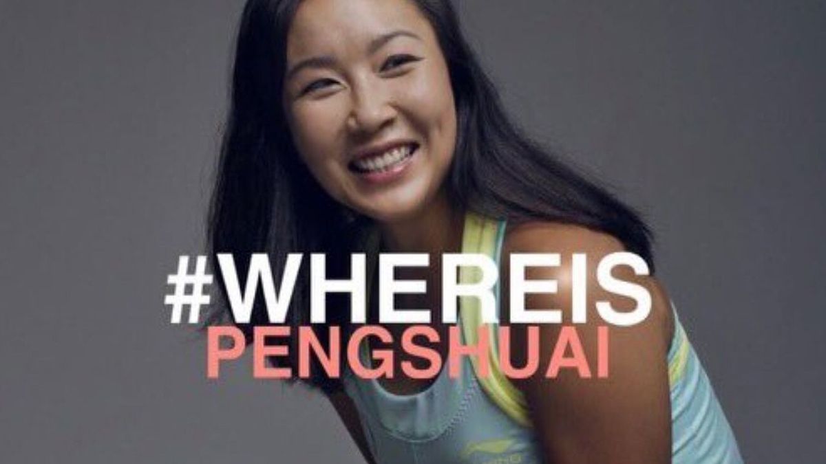 La tenista china Peng Shuai lleva dos semanas desaparecidas tras denunciar por violación a un exviceprimer ministro de su país.