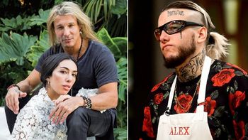 Polémicos mensajes de Alex Caniggia en contra de su papá y su novia
