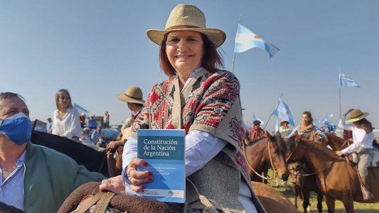 Patricia Bullrich en el #9J San Nicolás: Vine a defender al campo, la producción y la república