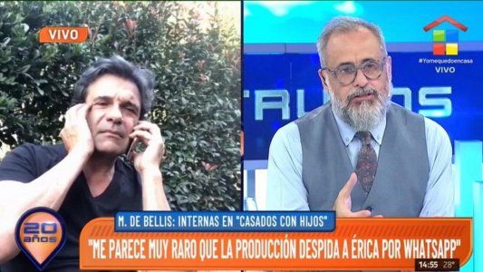 Marcelo de Bellis sobre la salida de Érica Rivas de Casados con hijos: Estamos tristes y enojados
