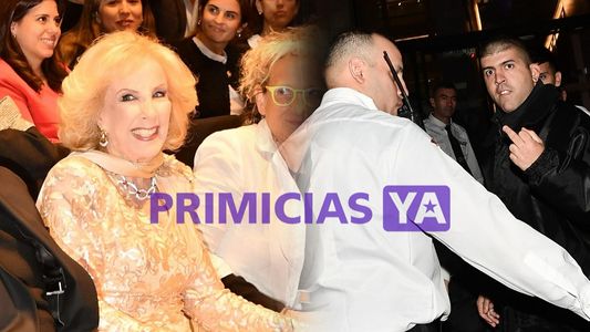 Escándalo en el homenaje a Mirtha Legrand con la prensa: las imágenes de los gritos, insultos y empujones
