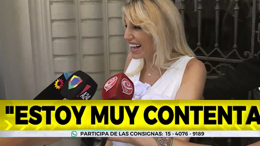 Así fue la salida de la clínica de Vicky Xipolitakis junto a Salvador Uriel