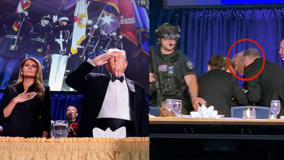 Los detalles que dio el presidente Trump sobre el operativo de seguridad por el atentado. (Foto: A24.com)