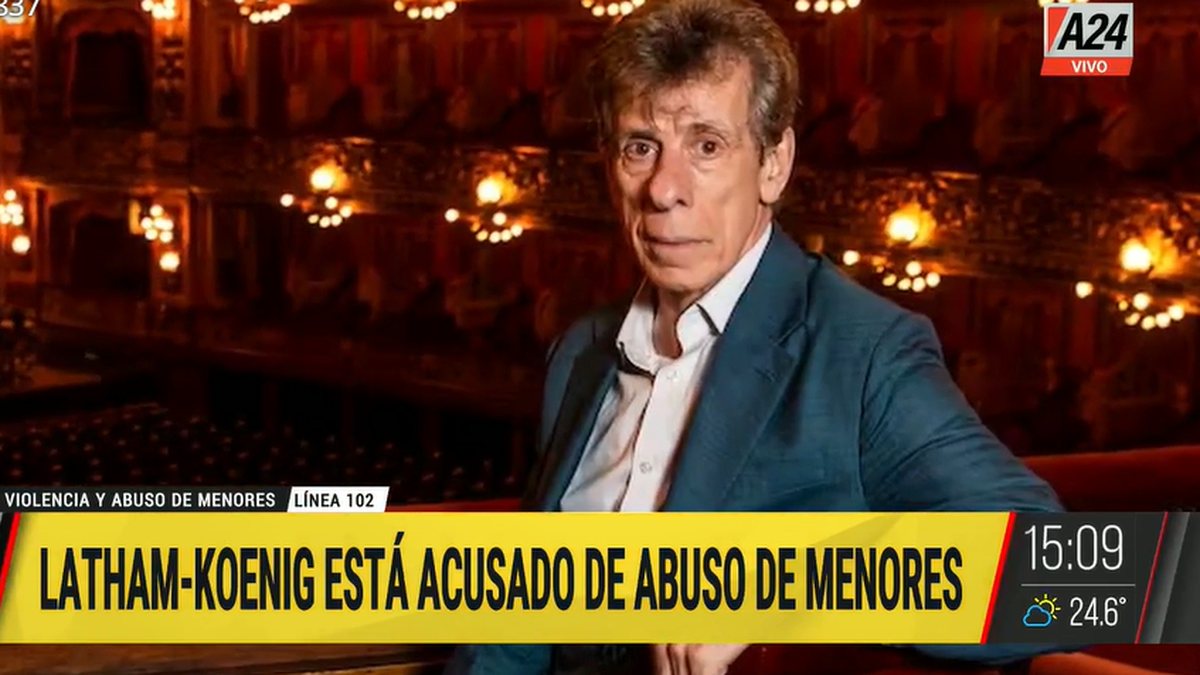 El Teatro Colón desvinculó a su director musical por su denuncia por abuso de menores. (Foto: captura A24)