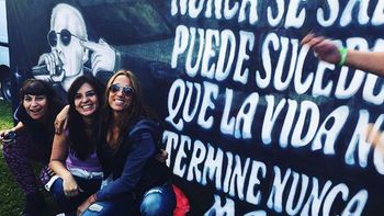 Edith Hermida, presente en el recital del Indio: Siento que no puede volver a tocar