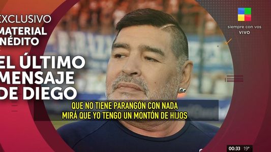El último audio que le envió Diego Maradona a Mario Baudry, la pareja de Verónica Ojeda