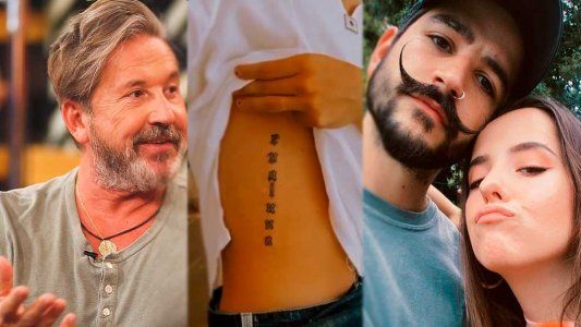 La reacción de Ricardo Montaner ante el tatuaje del marido de su hija