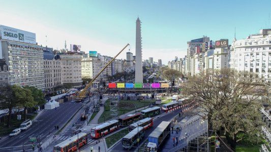 Instalaron inhibidores de drones en la 9 de julio para la Ceremonia Inaugural de los Juegos Olímpicos de la Juventud