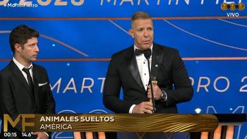 Alejandro Fantino ganó con Animales Sueltos en los Martín Fierro 2023 y apuntó contra Ibope: Háganlo bien