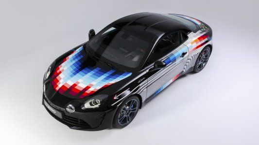 Alpine A110 interpretado por Felipe Pantone