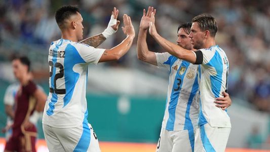 Amistoso Internacional: la Selección Argentina venció 1 a 0 a Venezuela