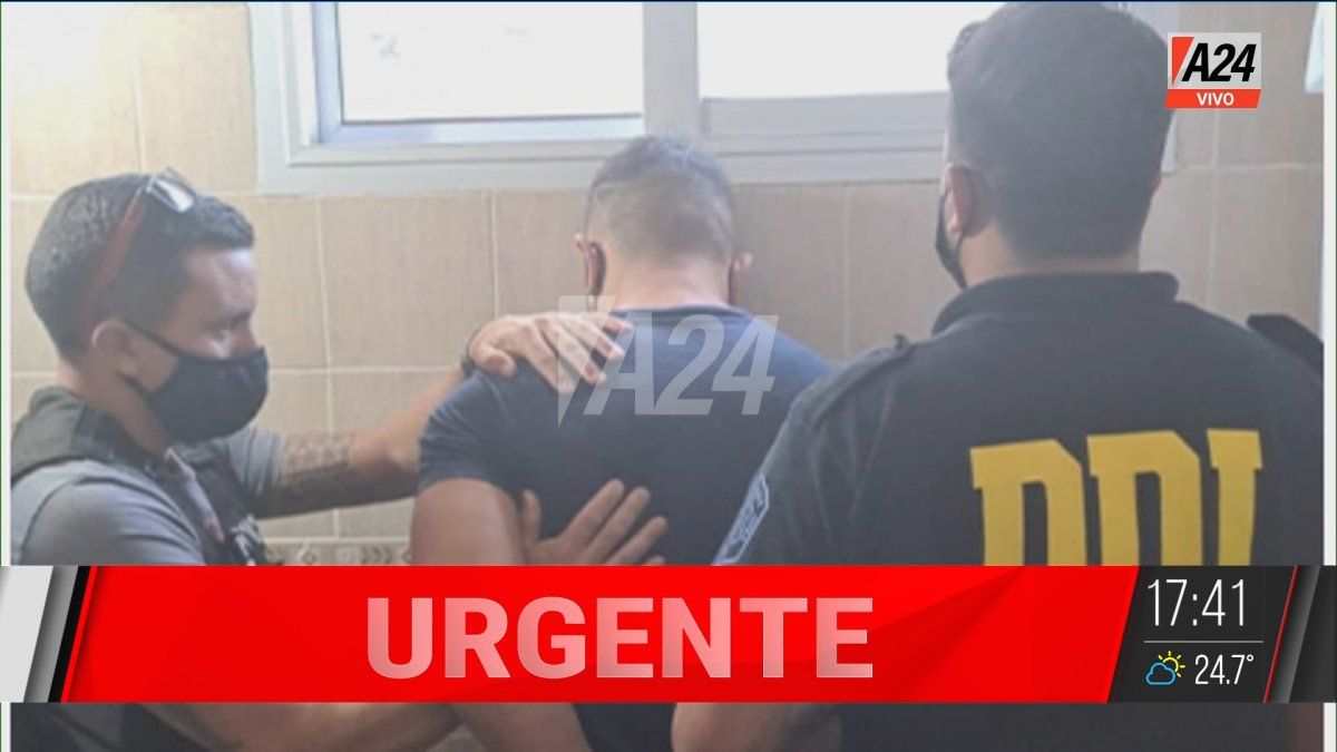 Samuel Llanos fue detenido cerca de Luj&aacute;n.