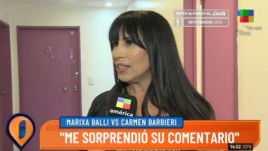 Marixa Balli redobló la apuesta y volvió a apuntar contra Carmen Barbieri: No tiene...