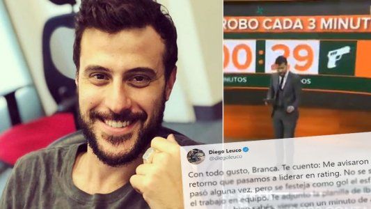 Diego Leuco afligido tras que se hiciera viral un desafortunado gesto al aire: No festejé la cantidad de contagios, si no que lideramos en audiencia