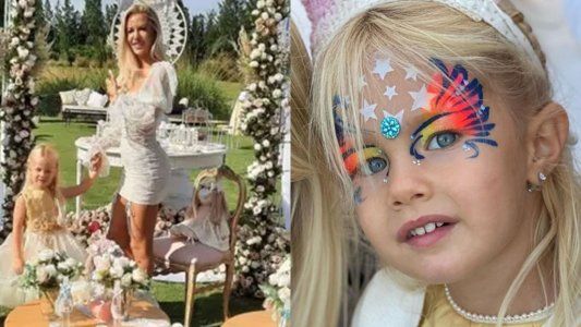 Matilda cumplió 3 años y Luciana Salazar se lo celebró a todo trapo