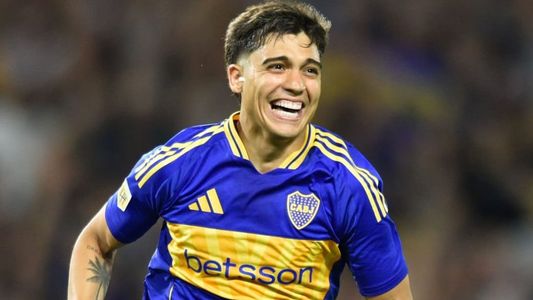La emoción del Changuito Zeballos tras convertir un gol en el triunfo de Boca: Fue por...