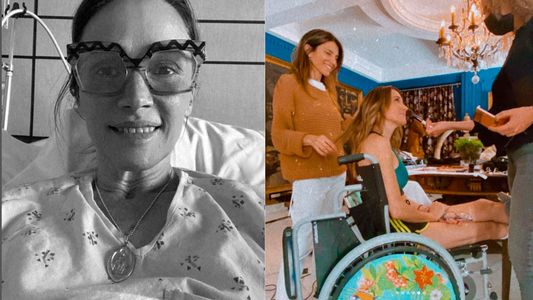 Vero Lozano mostró cómo le quedaron los pies luego de la cirugía