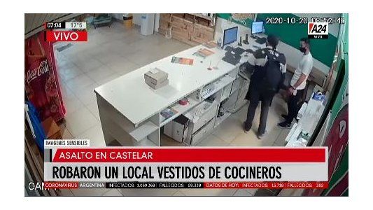 Castelar: robaron haciéndose pasar por falsos cocineros