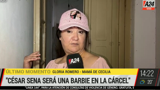 La madre Cecilia Strzyzowski apuntó contra la estrategia de César Sena: A ese chico hay que darle un Oscar