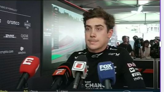 El descargo de Colapinto tras el desperfecto que lo sacó en Q1 del GP de España: Es...