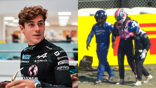 El LLAMATIVO mensaje de Franco Colapinto tras el duro accidente de Jack Doohan en Japón