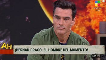 Hernán Drago miró fijo a cámara y habló de Celeste Muriega: Somos...
