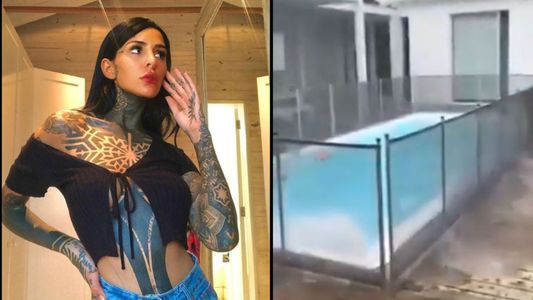 Cande Tinelli cuestionó con dureza al que arrojó a un cerdo a la pileta desde un helicóptero