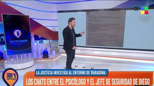 Duros chats del psicólogo y la psiquiatra de Diego Maradona: O perdemos la matrícula y vamos en cana o somos semidioses