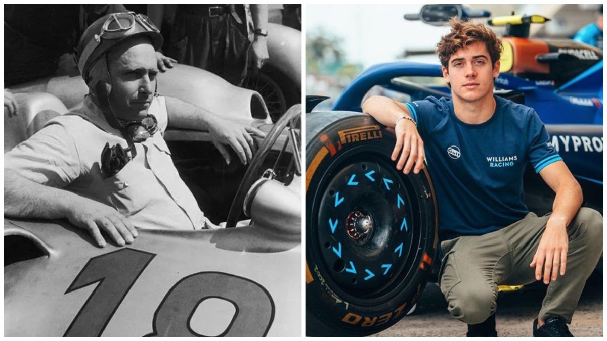 El conmovedor mensaje de la familia de Juan Manuel Fangio a Franco Colapinto