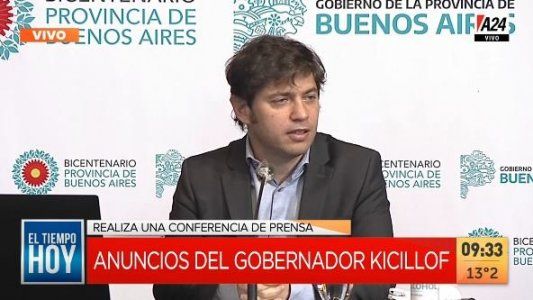 Kicillof salió al cruce por las libertades masivas de los presos: “Es una decisión del Poder Judicial, no del Ejecutivo”