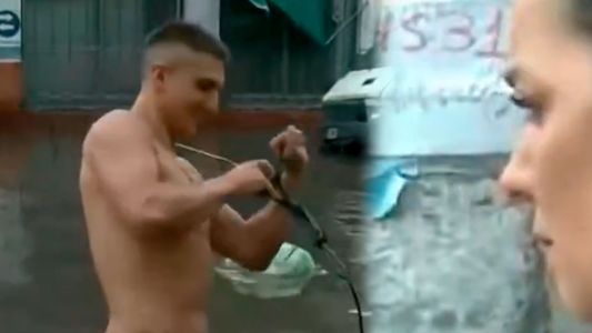 El video de una notera apurando en vivo a un entrevistado que es furor en las redes: Turro win