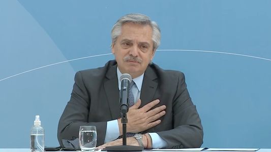 La emoción de Alberto Fernández al reconocer el trabajo de los enfermeros durante la pandemia