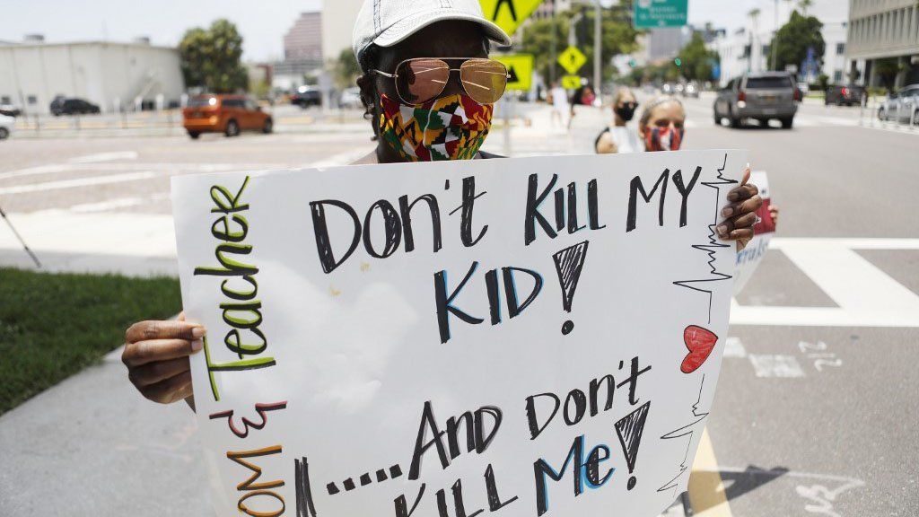 Florida, el epicentro de la pandemia en Estados Unidos, quiere reabrir las escuelas en agosto
