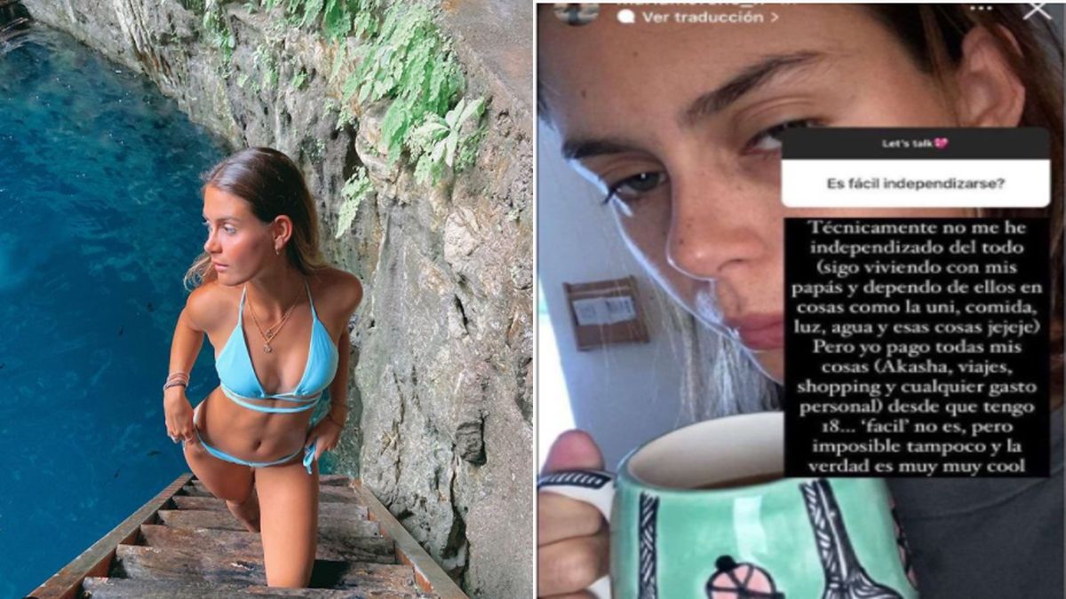 No me independicé del todo: las declaraciones de una influencer que generaron críticas en las redes sociales