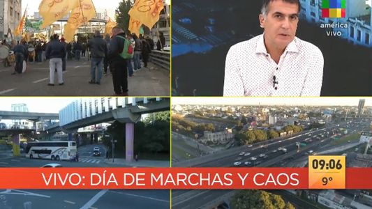 Antonio Laje tras un nuevo piquete: Sigan jodiendo y esto en algún momento va a tener un final complicado