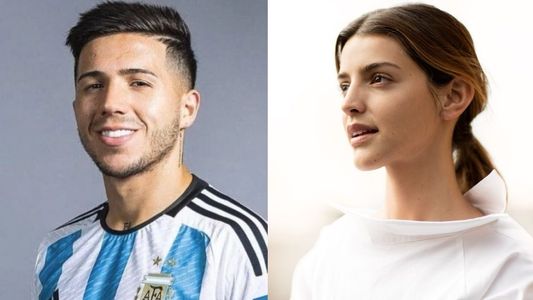 Calu Rivero apoyó a Enzo Fernández con una foto muy especial y un profundo mensaje