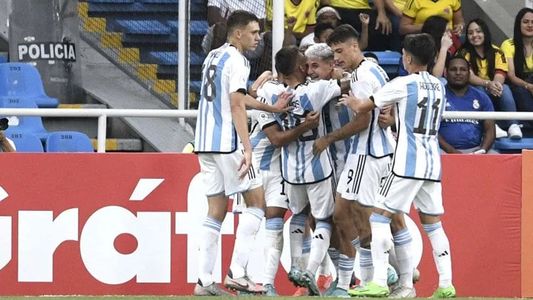 La Selección Argentina le ganó a Perú y ahora espera una mano de Brasil en el Sudamericano Sub-20