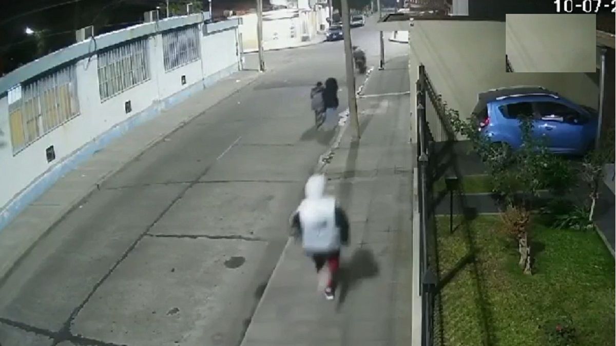 El incidente fue captado por una cámara. Foto: captura de video.&nbsp;