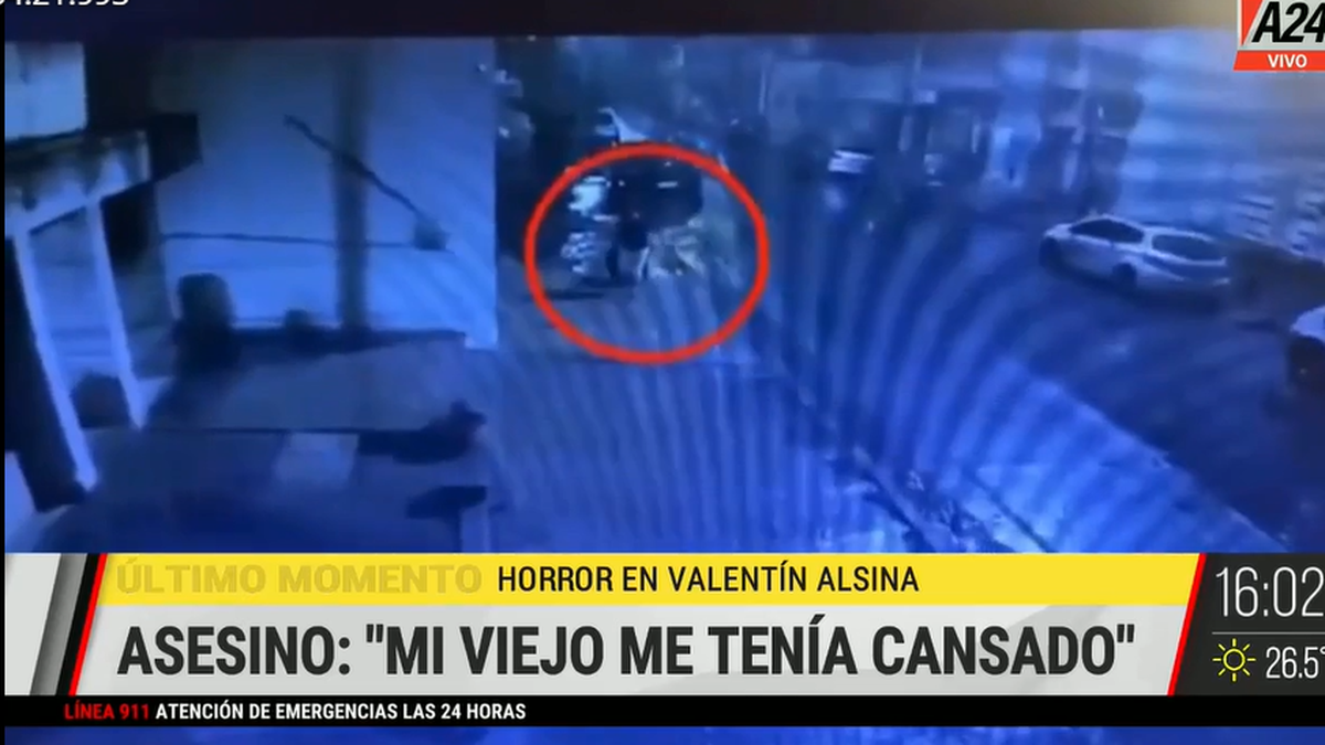 El hijo de la víctima