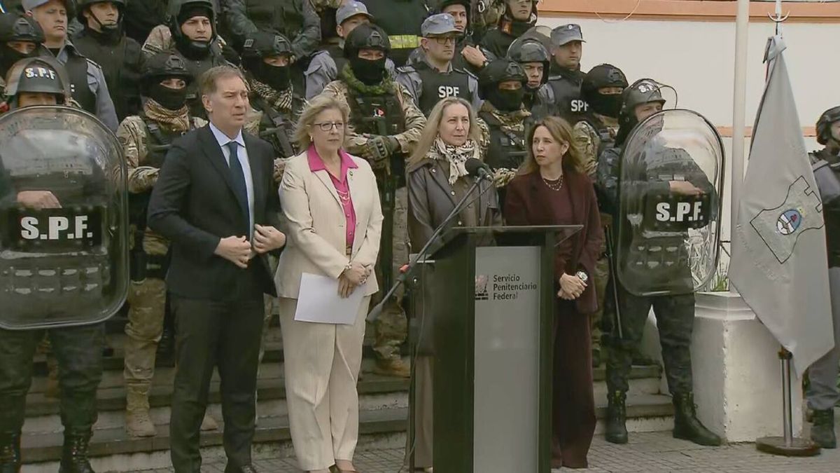Con Karina Milei y Monteoliva